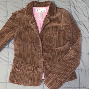 Brown corduroy jacket